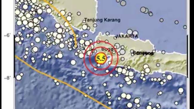 Gempa Banten Terasa Hingga Tangerang Guncangan Dangkal